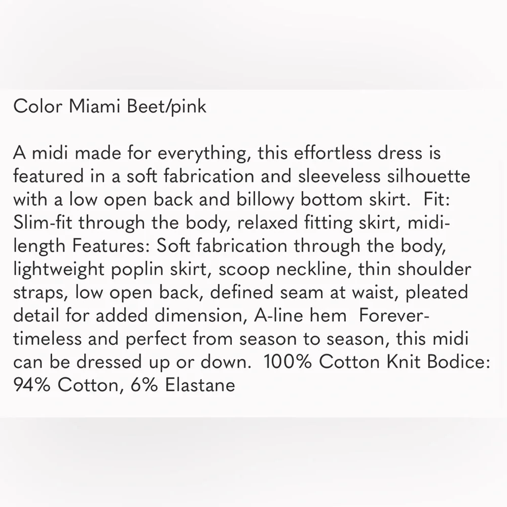 NWOT Free People Dylan Midi Dress - Picture 5 of 5